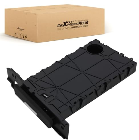 maXpeedingrods Porte-gobelet droit pour BMW E90 E91 E92 E93 M3 2006-2013 51459173469 Porte-bouteille de voiture en plastique ABS noir