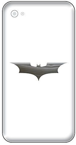 GreenIT 6 Stück 5cm Batman Fledermaus Handy Smartphone Auto Aufkleber Tattoo die Cut Decals Deko Folie (Chrom)