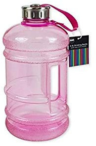 Pink 2.2L Water Bottle