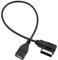 EBTOOLS Für Ami Midi Auf USB-USB Musikschnittstelle Ami MMI Aux Mp3 Kabeladapter 4F0051510G