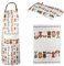 SPOTTED DOG GIFT COMPANY - Set aus Geschirrtuch, Küchenschürze und hitzebeständigem Ofenhandschuh - Hunde-Motive - Baumwolle - Geschenkidee für Tier- und Hundeliebhaber - 3-teiliges Set