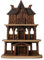 Veronese Design 40,6 cm nordischer Gott, Wikinger-Tempel, Präsentationsständer, Polyresin, handbemalt, Skulptur-Dekoration