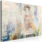 decomonkey Bilder Abstrakt 120x80 cm 1 Teilig Leinwandbilder Bild auf Leinwand Vlies Wandbild Kunstdruck Wanddeko Wand Wohnzimmer Wanddekoration Deko Modern