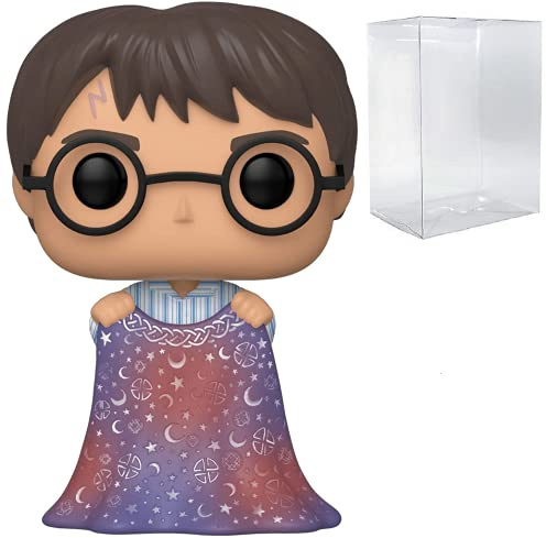 HARRY POTTER - con Invisibility Cloak Funko Pop! Vinyl Figure (Bundled con compatibile Pop Box Protector Case)