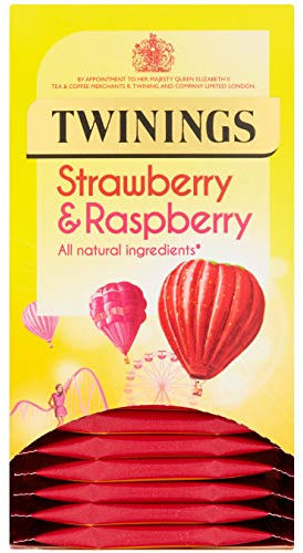 Twinings Bustine di tè avvolte fragola e lampone - 12x20