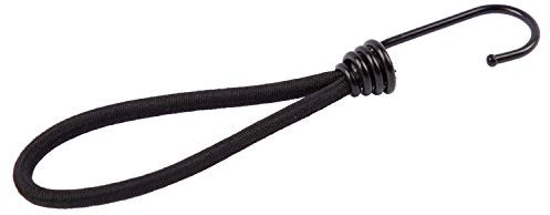 perdix 50 STK Planenspanner mit Haken schwarz 13 cm, für Planen | Netze | Banner | Expanderschlingen | Planenspanner | Gummispanner | Spannhaken