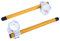 avdb-moto Paar Stummellenker/Halblenker aus 45 mm + Röhrchen kompatibel mit CBR 600 RR PC37 2003-2004, CBR 900RR SC28 SC33 1992-1999 (OR)