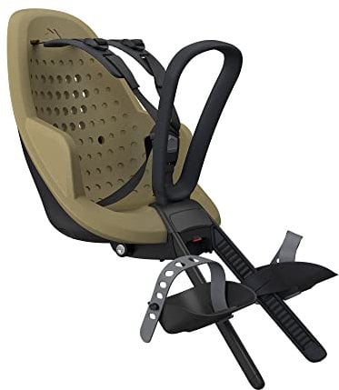 Thule, Yepp 2 Mini- Front Mount, Fahrradsitz, Fenchel Tan, U, Unisex-Adult