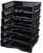 Saedy 6 Tiers Stacking Office Desk Trays, Plastic Paper Document Trays
