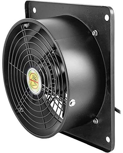 Wall Mounted Industrial Extractor Fan, Exhaust Fan Industrial Extractor Fan 150mm/6inch 1100m3/h Low Noise Wall Extractor Fan For Bathroom Kitchen
