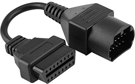 17 Pin auf 16 Pin OBD2 Adapter Stecker Diagnose Scanner Kabel Ersatz für OBD1 Adapter OBD1 Scanner