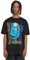 Mister Tee Men's Upscale X Iron Maiden Fear of The Dark Heavy Oversize Tee T-Shirt, Black, XS