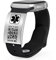 Theluckytag Medizinisches Armband für Damen und Herren mit QR-Code, medizinische Notfall-ID-Armbänder, Titan-Stahl, passt auf Handgelenken von 20,3–25,4 cm, mehr Platz, individuelle Notfall-ID-Info,