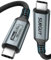SUNGUY USB C Ladekabel, 240W 0.5M 20Gbps 4K@60Hz USB C auf USB C Kabel, Schnellladekabel für iPhone 15,MacBook Pro 2020, iPad Pro 2020, iPad Air 4, Galaxy S23+/S23 Ultra, Pixel