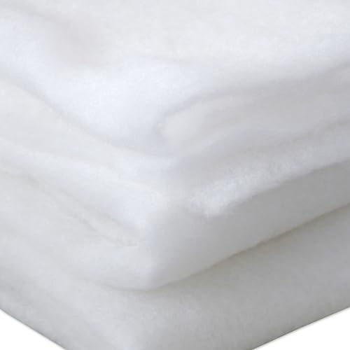 Filtermatte 2m x 160cm Filterrolle Zuschneidbar 3,2qm 10mm dick | Luftfiltermatte Universal Filtervlies - Filter Wiederverwendbar - Abluftfilter Waschbar Staubsaugerfilter