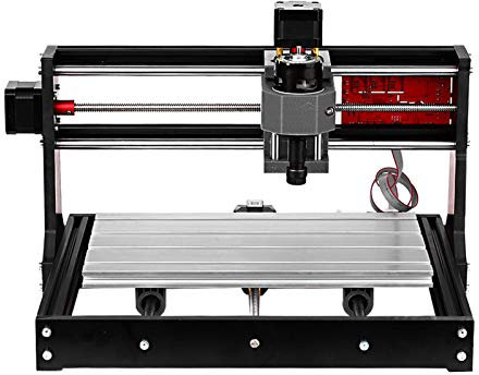 Engraving Machine HUIOP Versione di aggiornamento CNC 30*18 PRO GRBL Controllo Mini macchina CNC fai da te Fresatrice per PCB a 3 assi Router per legno incisore con controller offline con ER11 e asta