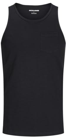 Jack & Jones Herren Jjjake Tampa Pocket Slub Tanktop Jjjake Tampa Pocket Slub Tanktop (1er Pack)