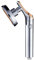 Folpus Pommeau de Douche Haute Pression avec Interrupteur Marche/arrêt, Pomme de Douche Portable puissante, Pomme de Douche à Pluie pour Club, hôtel et, Argent