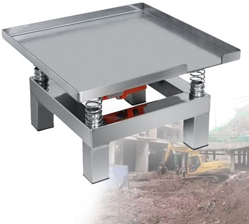 XNYXLPP Concrete Vibrating Tables,Electric Concrete Flat Plate Vibrator Shaking Table,Small Concrete Vibration Table,Bench Test (110V)