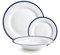 IBILI - Vajilla de 12 Piezas Provence, Platos de Porcelana para 4 personas