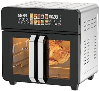 Royal Swiss Airfry Friteuse è Air XXL 23 Litres - 1500W - 8 Programmes - Ecran Tactile - Max 200° (23L)