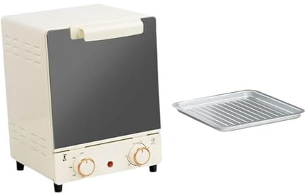 Baoblaze Mini four électrique vertical à poser sur comptoir, température réglable sur 3 niveaux, four à pizza commercial, four à grillé pour grillades