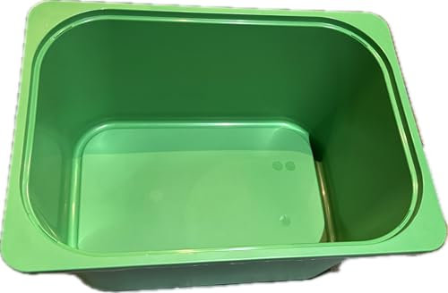 Generisch TROFAST Aufbewahrungsbox, für Trofast Regale geeignet. (1er Set, Leuchtend Grün 23cm)