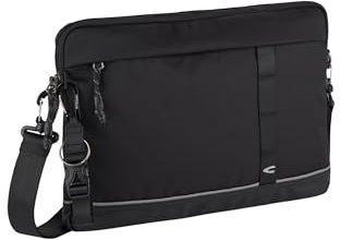camel active Herren Connect Laptoptasche mit Handyfach Schwarz, Menswear-L