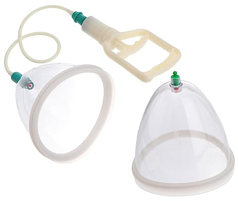 Healeved Cupping Device Set Large Vacuum Suction Cups for Body Massage Effective Cupping Therapy for Back Neck and Belly Relief