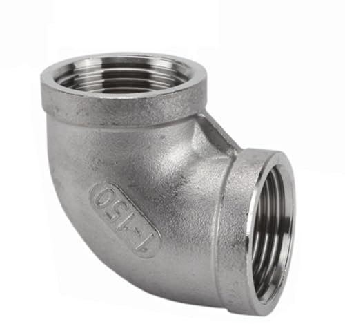 Raccordo per tubi inox, gomito, 1 gomito filettato maschio/femmina in acciaio inossidabile 304, 1/8 1/4 3/8 1/2 3/4 1 raccordo for tubo a gomito a 90 gradi(1/4 Male Elbow)