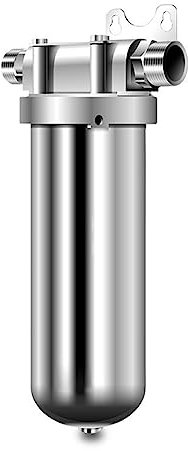 Filtro osmosi inversa, Nuovo depuratore d'acqua centrale for acqua di rubinetto in acciaio inossidabile 304, depuratore d'acqua for uso domestico con filtro frontale for tutta la casa(1 inch pipe)