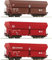 Roco 6600135 H0 3er-Set Selbstentladewagen der DB AG