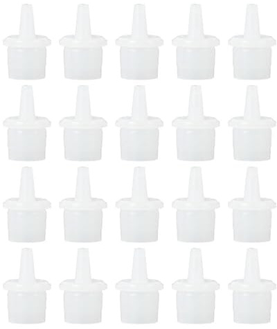 20pcs Lash Glue Bottle Replacement Nozzles, Women Eyelash Glue Bottle Nozzle Tips, Beauty Tools for Salon & Home Use