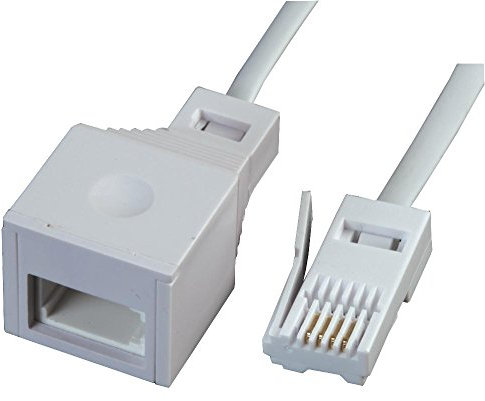 PIFCO 10 Meter Telephone Extension Lead TEL1019 - White