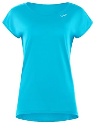 Winshape Damen Ultra leichtes Modal-Kurzarmshirt mit abgerundetem Saum MCT013