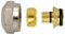 VARIOSAN Klemmverschraubung für 17 x 2 mm Heizrohr 14276, 2 Stück, 3/4, für Hahnblöcke und Fußbodenheizung, Eurokonus