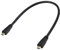 zdyCGTime Hochgeschwindigkeits Micro zu Micro HDMI Stecker 4k,D-Typ Micro HDMI Kabel Videokabel,Anschluss von Smartphones,Tablets,Kameras und Anderen Geräten. (M/M 30cm)