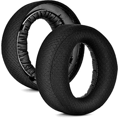 LOXIDA PS5 Headset Earpads Pulse 3D Wireless Ear Pads Cushions Replacement for Sony Playstation 5/PS5/Pulse 3D Wireless Gaming Headset Ear Cups (Soccer net)