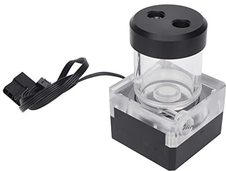 550L/H PC Pump Reservoir Combo, 10W 12V Water Cooling Pump Tank with 3.5m Pump Head G1/4 Thread Water Liquid Cooler Water Cooling Systems