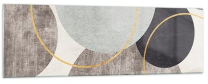 Panorama Bilder auf Glas 160x50cm Glasbild Bezirke Minimalistisch Stück Groß XXL Wanddeko Bild im Glas Schlafzimmer Küche Wandbilder Dekoration Wohnzimmer Modern Wand Kunstdruck Art GAB160x50-5986