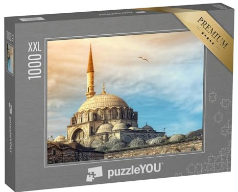 Puzzle 1000 Teile XXL „Yeni Cami Moschee Die Neue Moschee in Istanbul, Türkei“