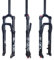 BOLANY Snow Bike Vorderradgabel für Ein Fahrrad 26 Zoll Aluminiumlegierung Luft Gas Fett Gabel Fahrrad für 4 Zoll Reifen Fahrrad Zubehör