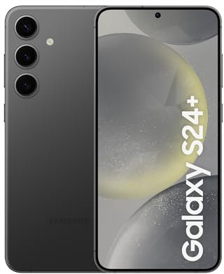 Samsung Galaxy S24+, AI Android Smartphone, 12GB RAM, 512GB Storage, 50MP Camera, Large display, Faster RAM, Long Battery Life, Onyx Black, 3 Year Manufacturer Extended Warranty (UK Version)