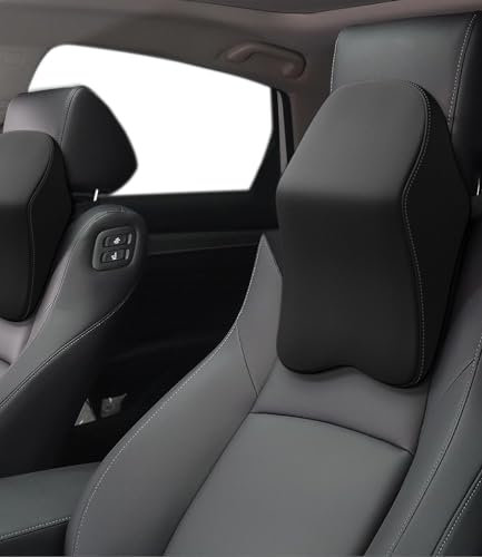 jutyum Auto Nackenkissen Kopfstütze, Memory Foam Kopfstütze Auto, Komfortabel und Atmungsaktiv Auto Kissen, Abnehmbarer Abdeckung