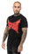 Tapout Herren T-Shirt Normale Passform Logo Tee Black/Red XL