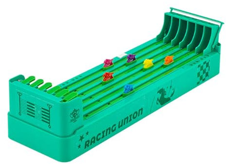 Amagogo Tabletop-Pferderennen-Spiel, Entwicklungsspielzeug, Partyartikel, Aktivitäten, Hand-Auge-Koordination, für Familienspiel, Erwachsene und Kinder