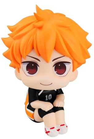 Megahouse Haikyu!! Look Up Shoyo Hinata Uniform Ver. (11 cm) MH839344: Sammelfigur, Mehrfarbig, Statue mit beweglichem Kopf, optimal für Volleyball-Anime-Fans.