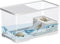 Acquario Serbatoio, Rettile Serbatoio Acquario, Tartarughe Acquario Habitat, Tartarughe Tanks Rettile Serbatoio con Piattaforma Crogiolante Habitat Rettile Habitat Tartarughe