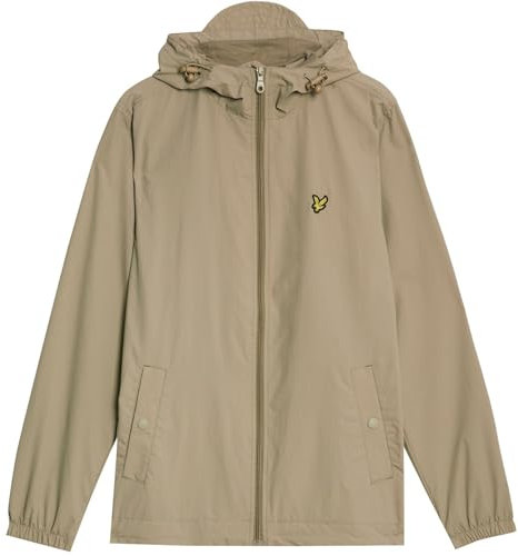 Lyle & Scott Mens and Zip Through Jacket Outerwear Top Sage Unif L