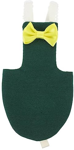 Parliky Vogelwindel Sitzgurt Verstellbar Aus Baumwolle Leichter Fluganzug Für Kleine Papageien Ziervögel Und Sittiche Waschbar Und Langlebig Dekorativ Mit Schleifenverzierung